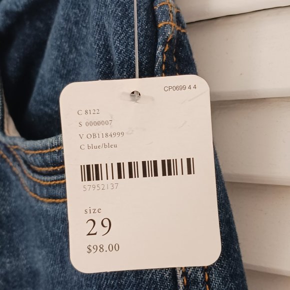 Free People Dark Blue Flare Jeans - Picture 2 of 12